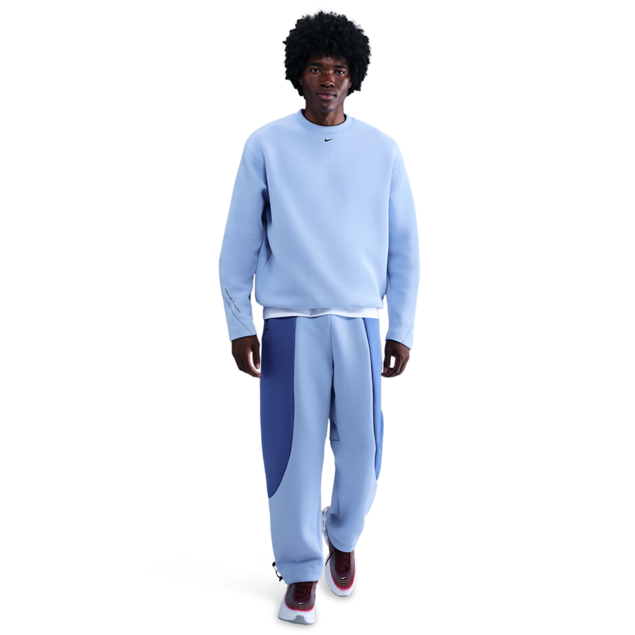 Nike Tech Fleece Crew Image 3 of 4. Tap to open photo gallery.