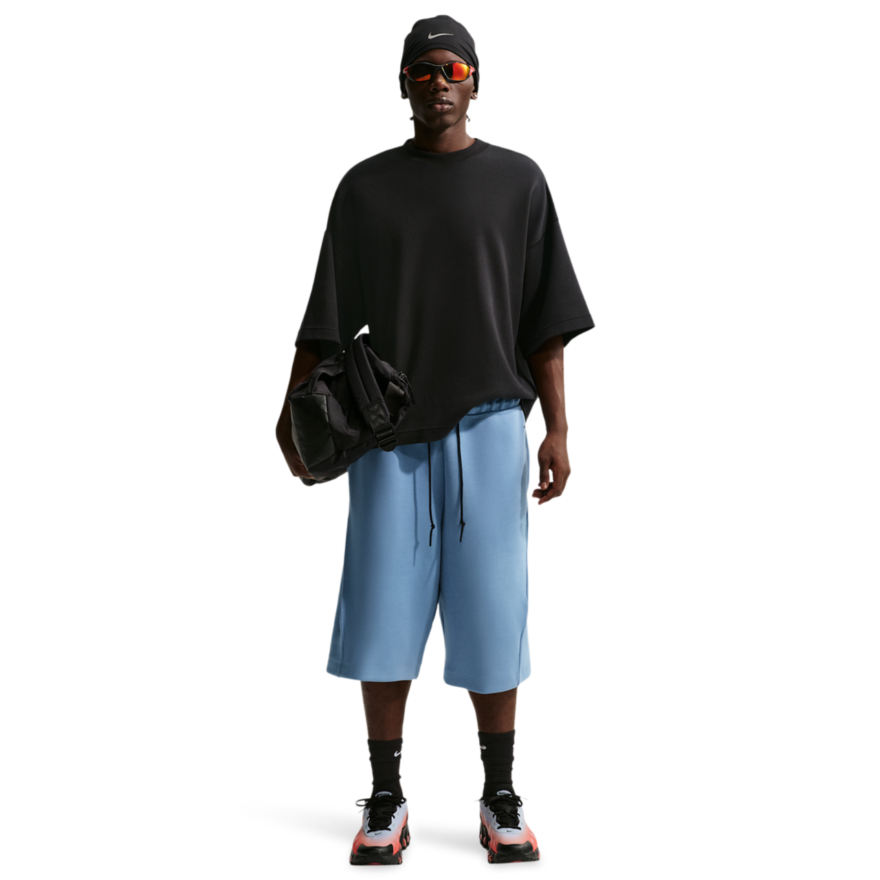 Nike Tech Fleece Shorts Image 4 of 5. Tap to open photo gallery.