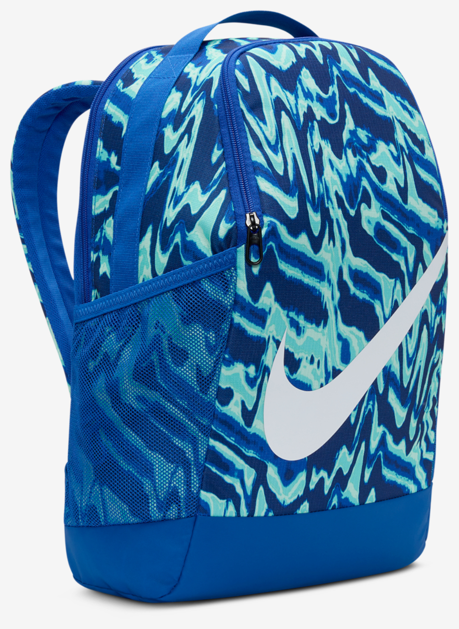 Nike Brasilia AOP Backpack Image 3 of 7. Tap to open photo gallery.