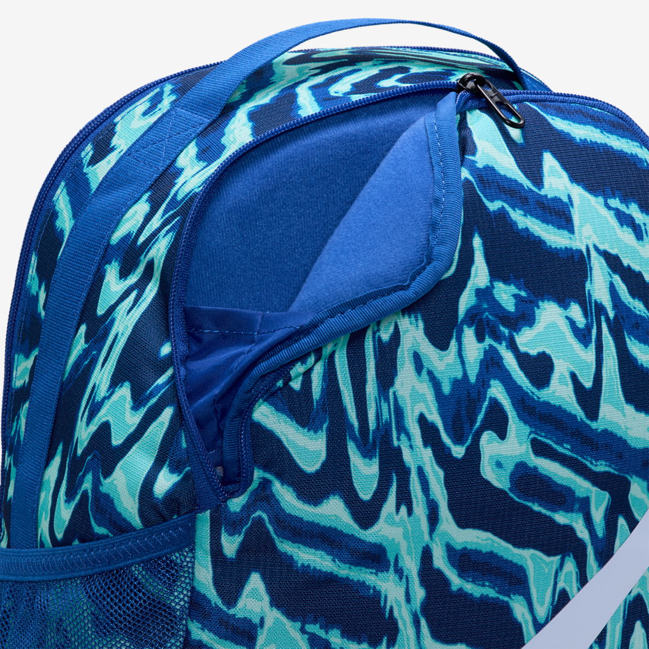 Nike Brasilia AOP Backpack Image 5 of 7. Tap to open photo gallery.