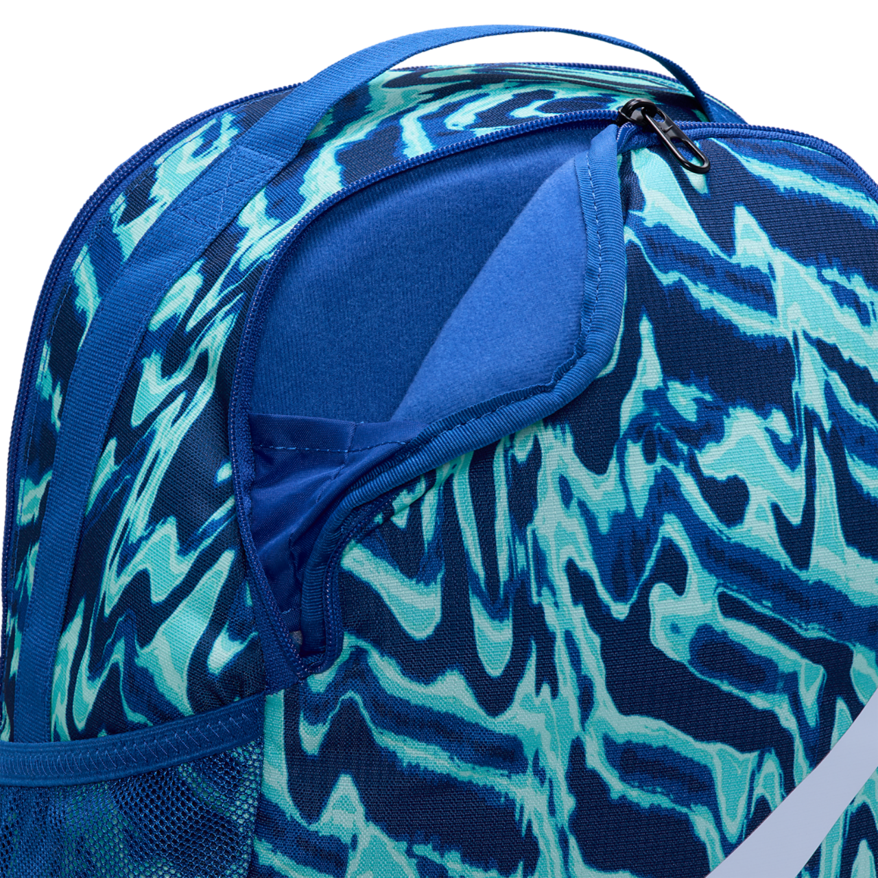 Nike Brasilia AOP Backpack Image 5 of 7. Tap to open photo gallery.