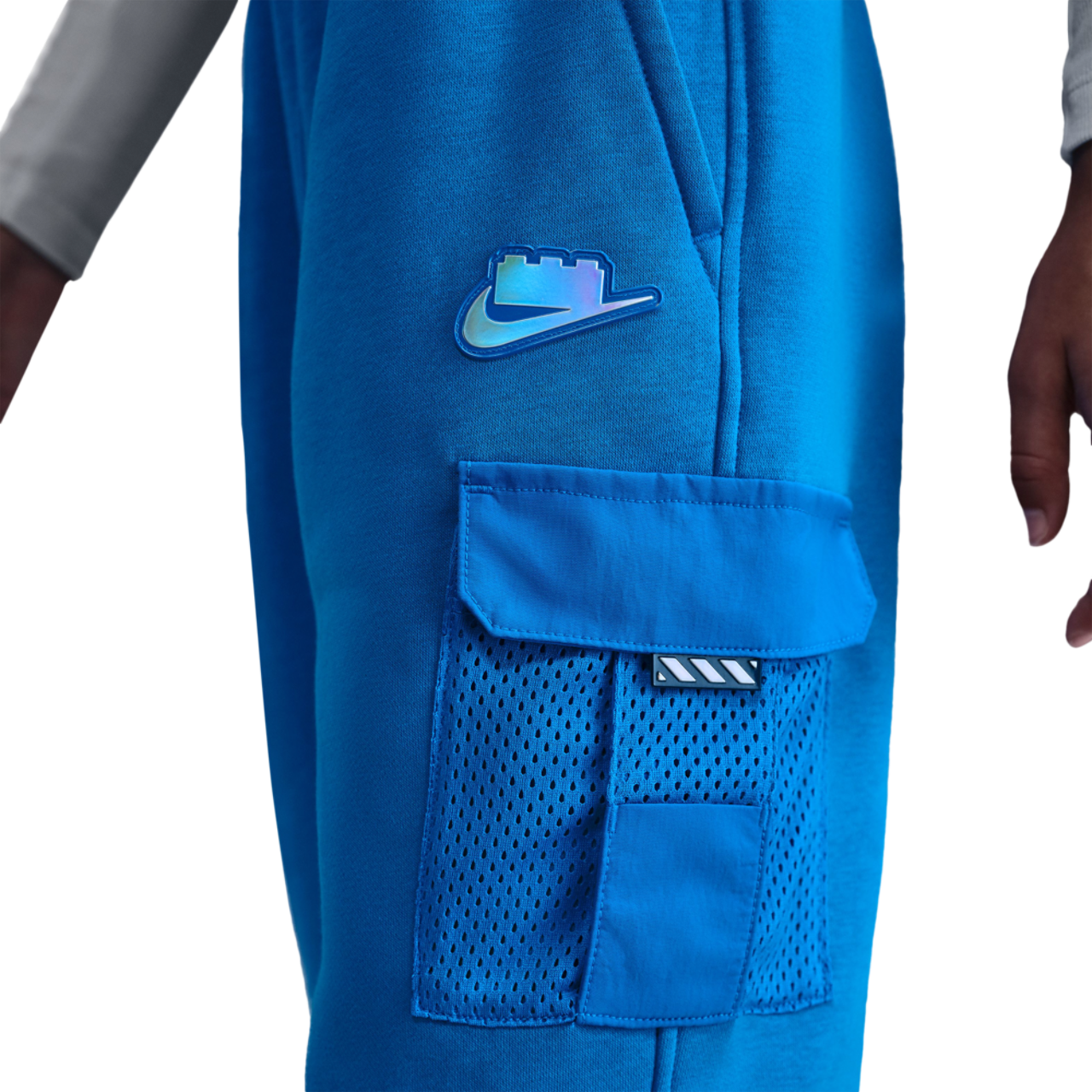Nike NSW LEGO Club Fleece Loose Pants Image 2 of 3. Tap to open photo gallery.