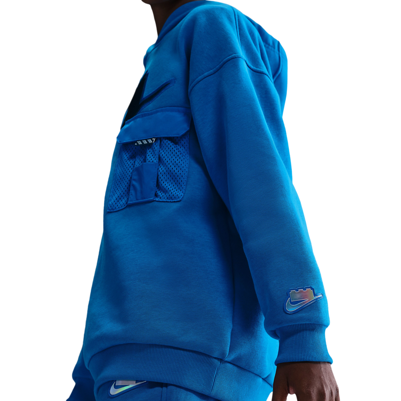 Nike NSW  LEGO Club Fleece Pullover Hoodie Image 3 of 3. Tap to open photo gallery.