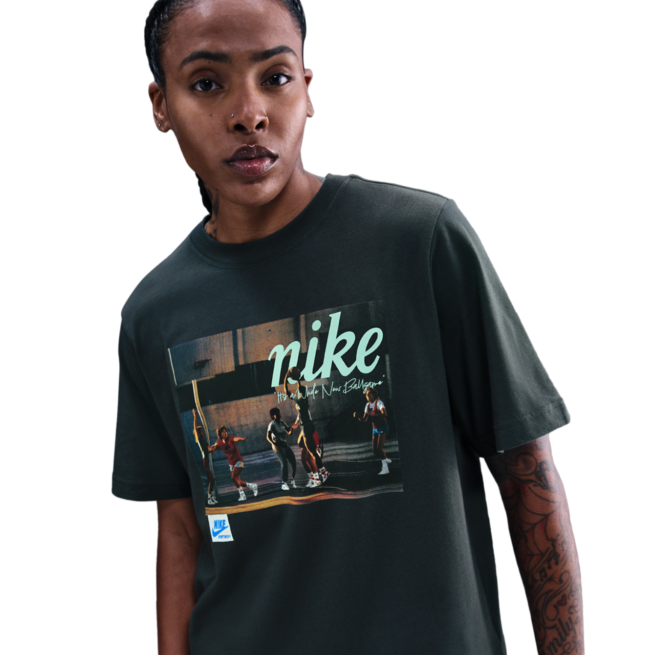 Nike BB Photo T-Shirt Image 1 of 4. Tap to open photo gallery.