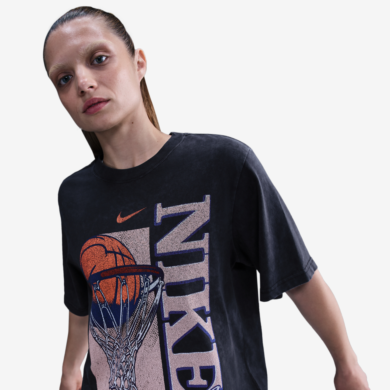 Nike Vintage Lockup BB Tee Image 1 of 4. Tap to open photo gallery.