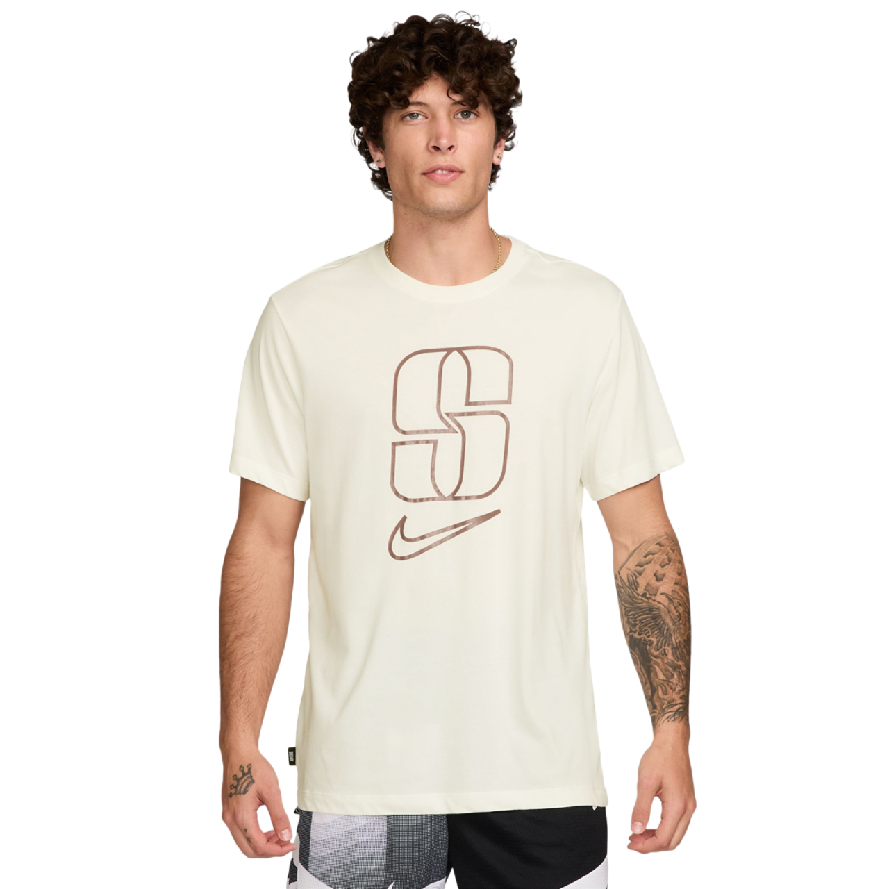 Nike Dri-FIT Sabrina Short Sleeved T-Shirt Image 1 of 3. Tap to open photo gallery.