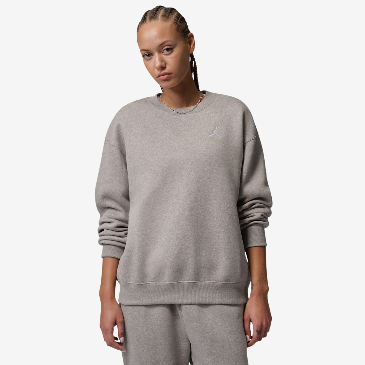 Jordan Brooklyn Fleece Crew Image 1 of 4. Tap to open photo gallery.
