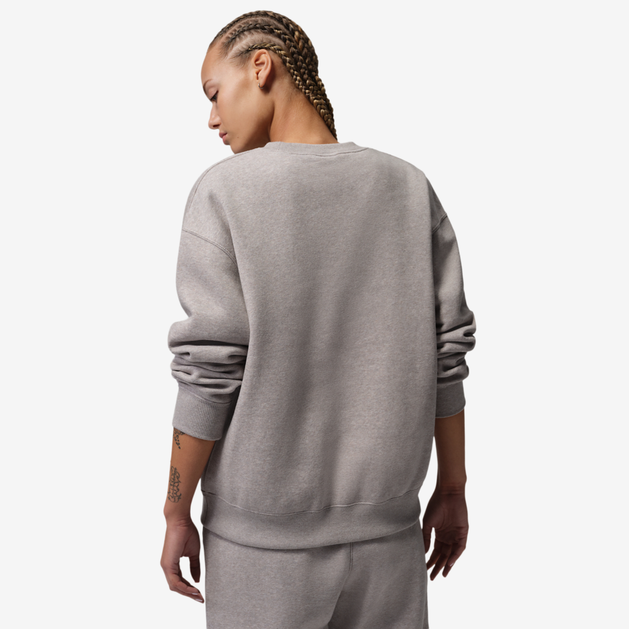 Jordan Brooklyn Fleece Crew Image 2 of 4. Tap to open photo gallery.