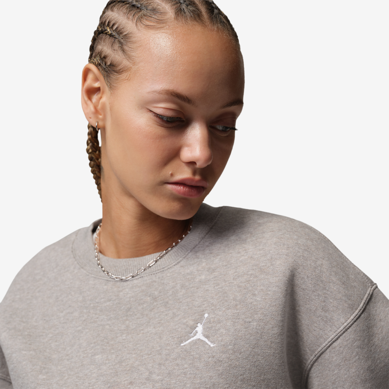 Jordan Brooklyn Fleece Crew Image 3 of 4. Tap to open photo gallery.