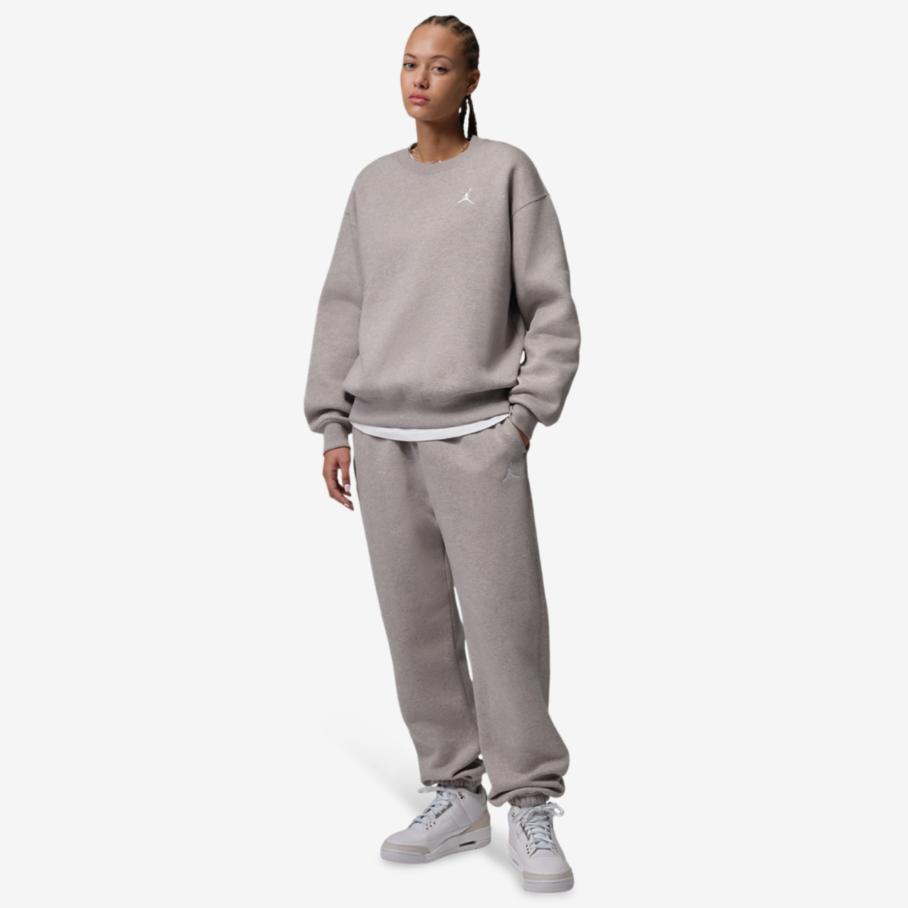 Jordan Brooklyn Fleece Crew Image 4 of 4. Tap to open photo gallery.