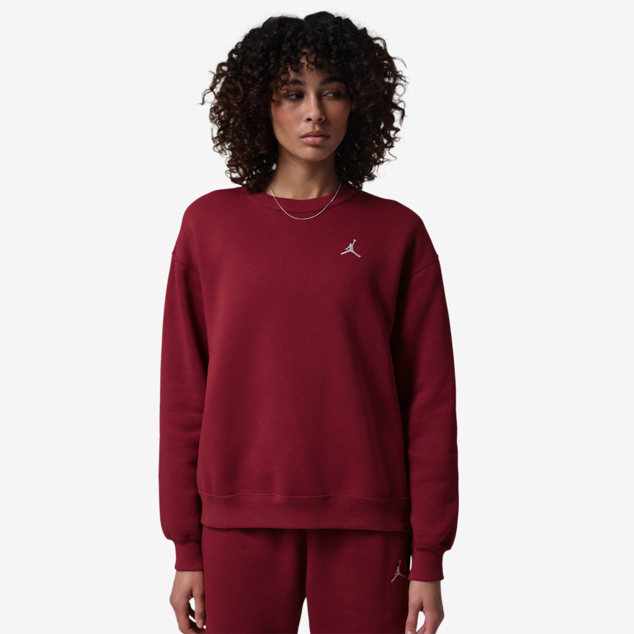 Jordan Brooklyn Fleece Crew Image 1 of 4. Tap to open photo gallery.