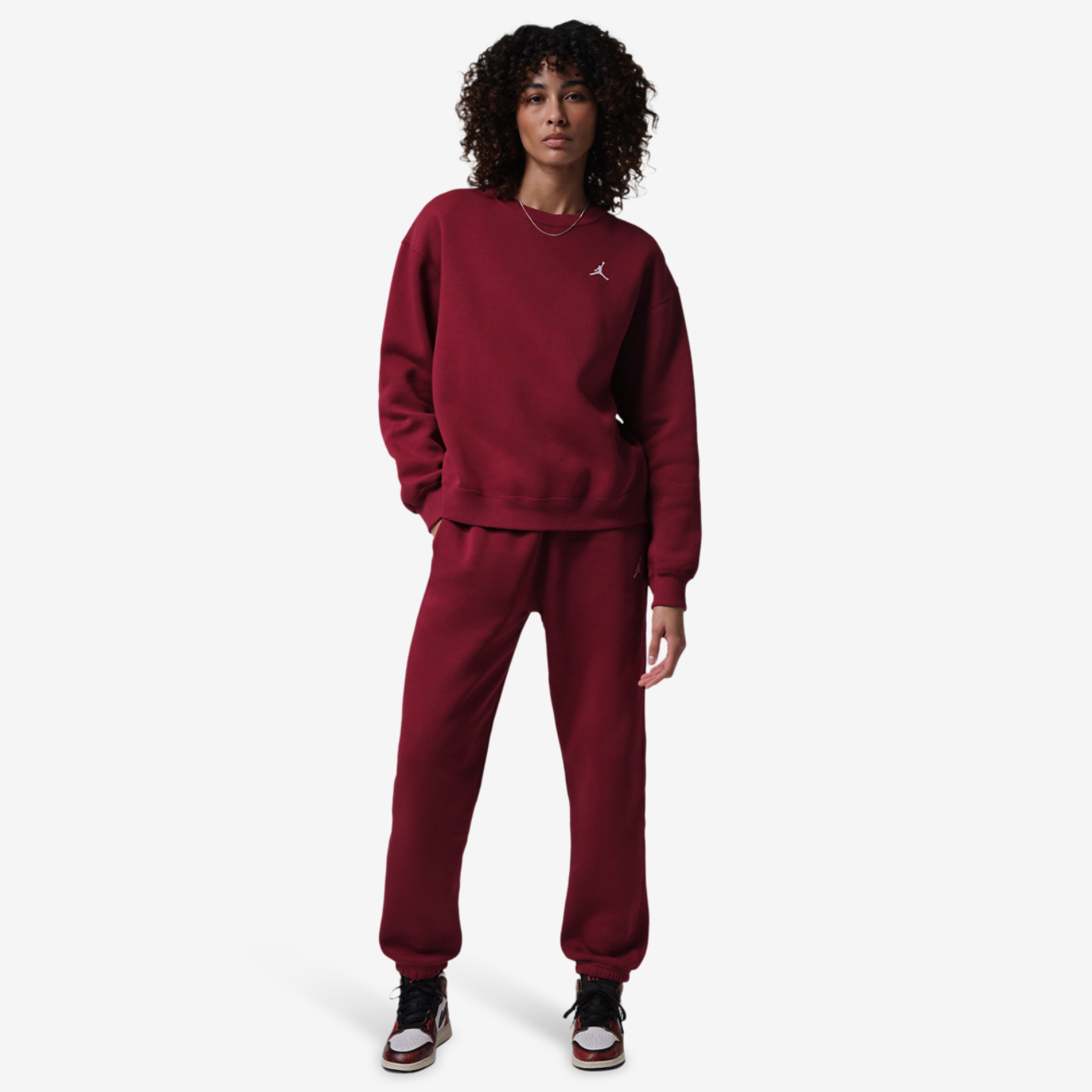 Jordan Brooklyn Fleece Crew Image 4 of 4. Tap to open photo gallery.