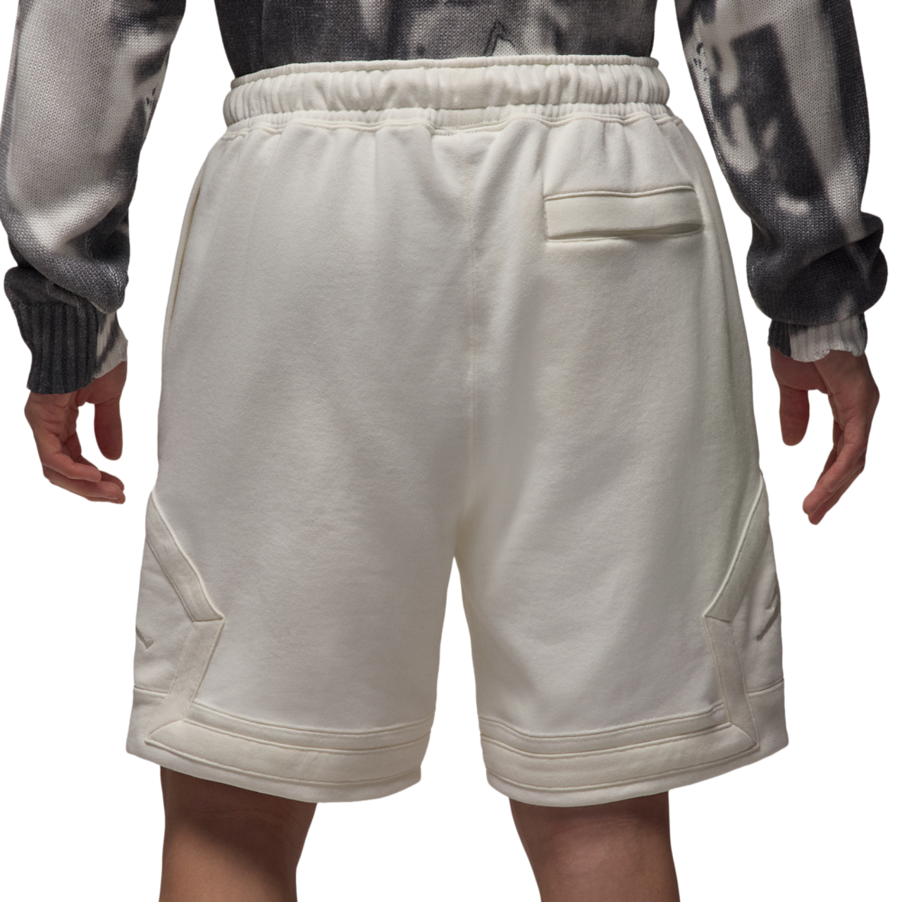 Jordan Flight Fleece Diamond Shorts Image 2 of 6. Tap to open photo gallery.