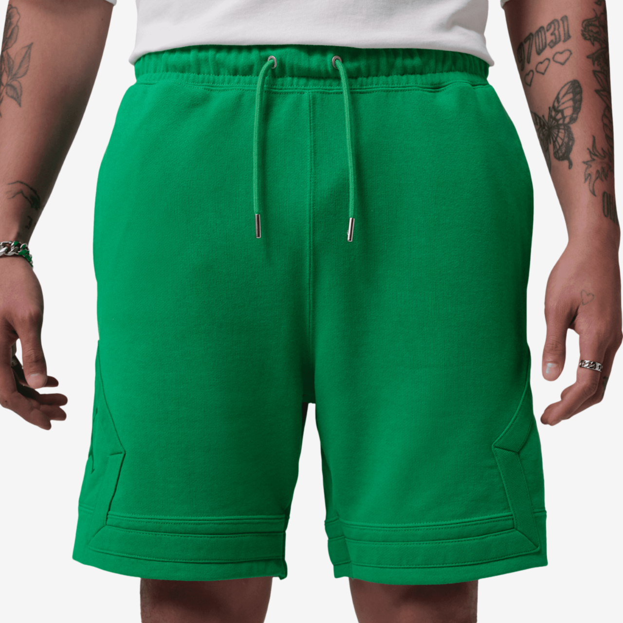 Jordan Flight Fleece Diamond Shorts Image 1 of 7. Tap to open photo gallery.
