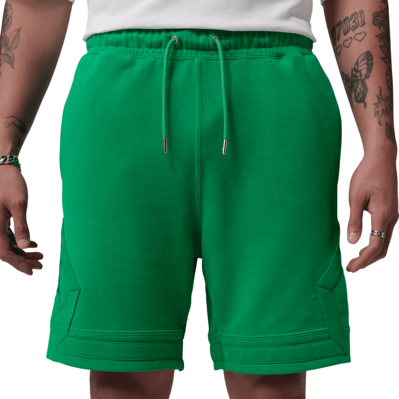 Jordan Flight Fleece Diamond Shorts Image 1 of 7. Tap to open photo gallery.