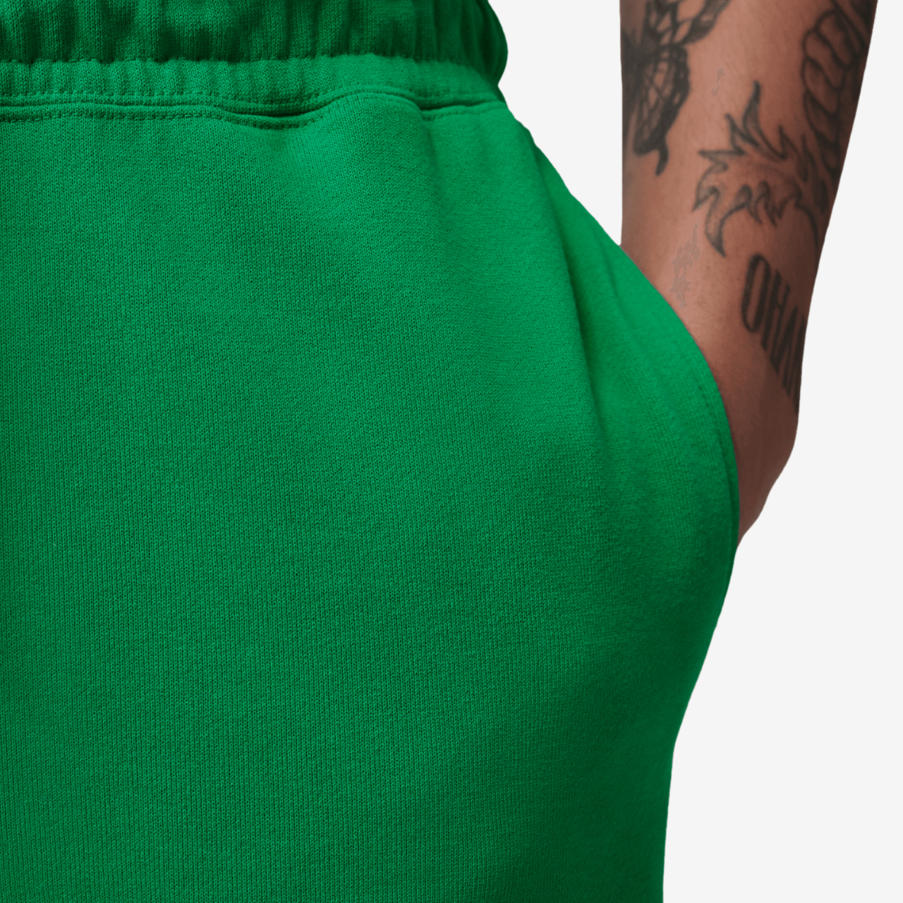 Jordan Flight Fleece Diamond Shorts Image 5 of 7. Tap to open photo gallery.