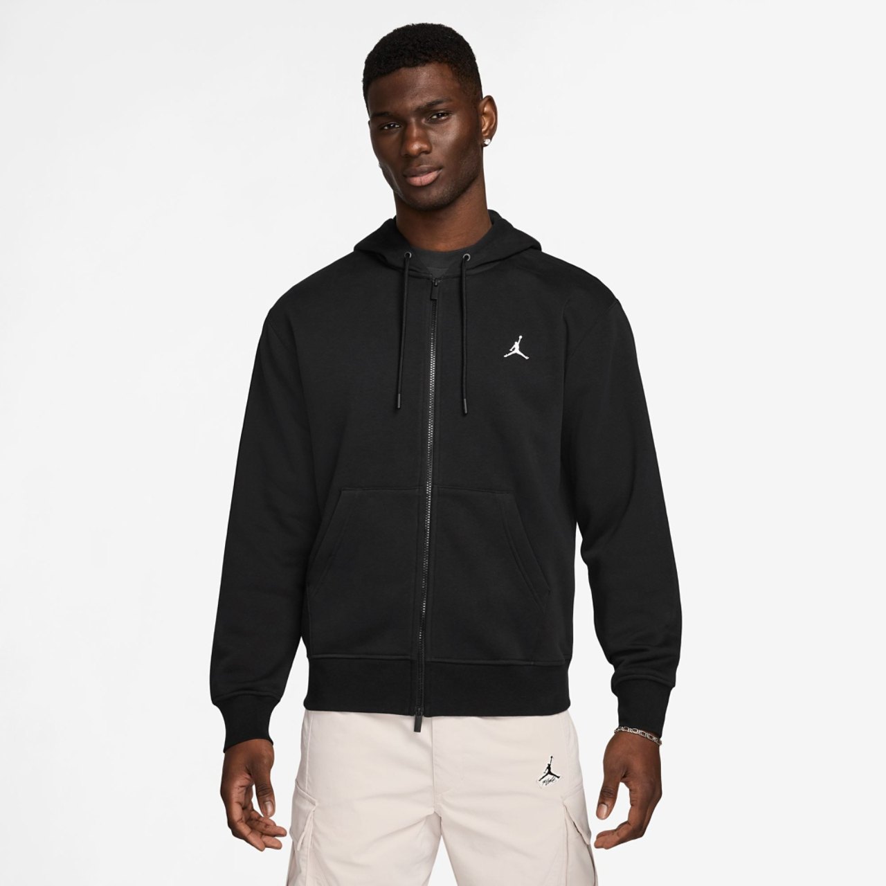 Jordan Brooklyn Fleece Full-Zip Image 2 of 4. Tap to open photo gallery.