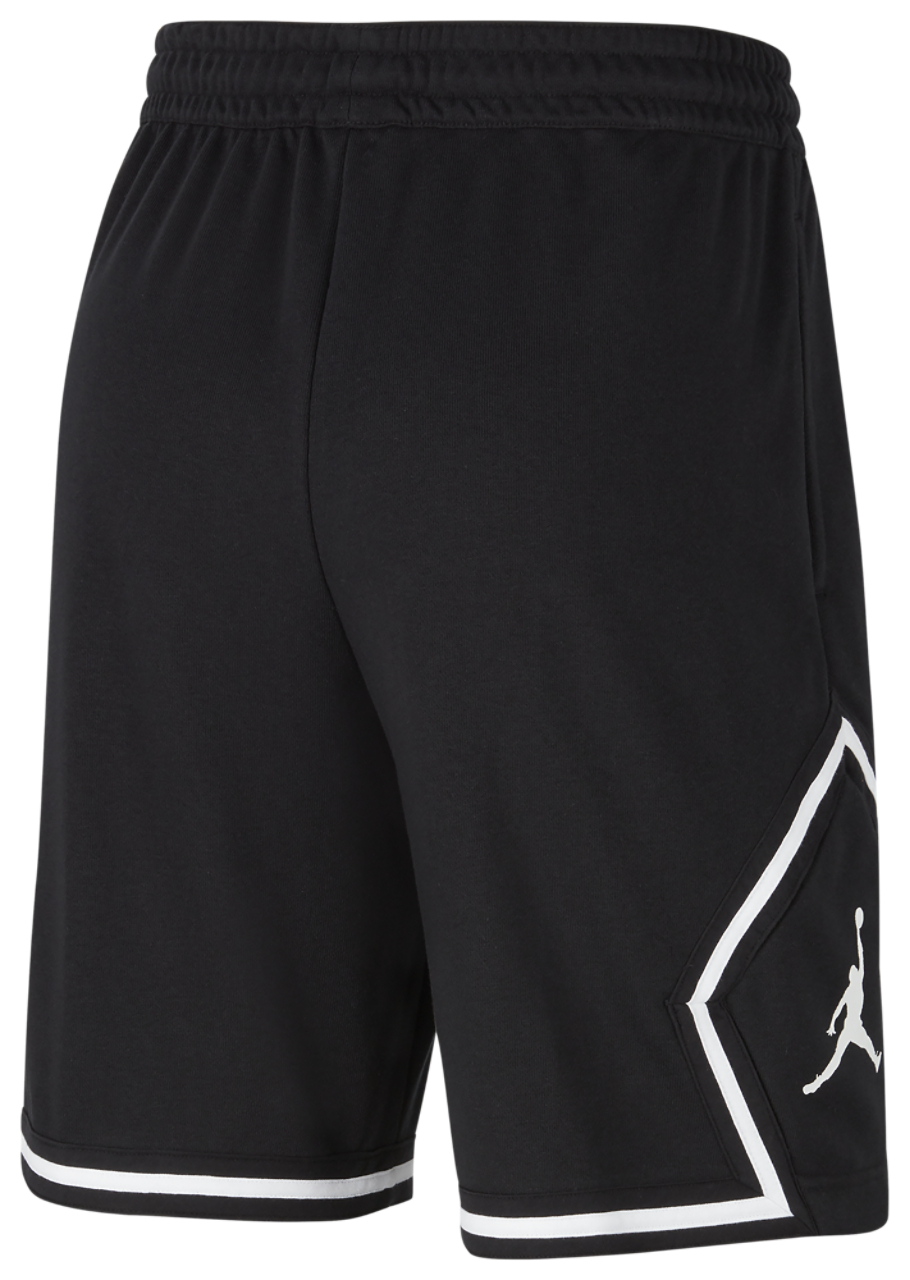 Jordan Jumpman Fleece Diamond Shorts Image 2 of 8. Tap to open photo gallery.