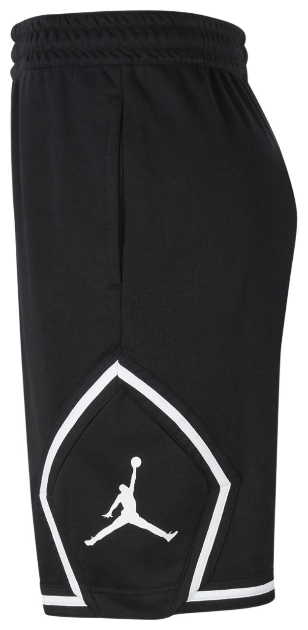 Jordan Jumpman Fleece Diamond Shorts Image 3 of 8. Tap to open photo gallery.