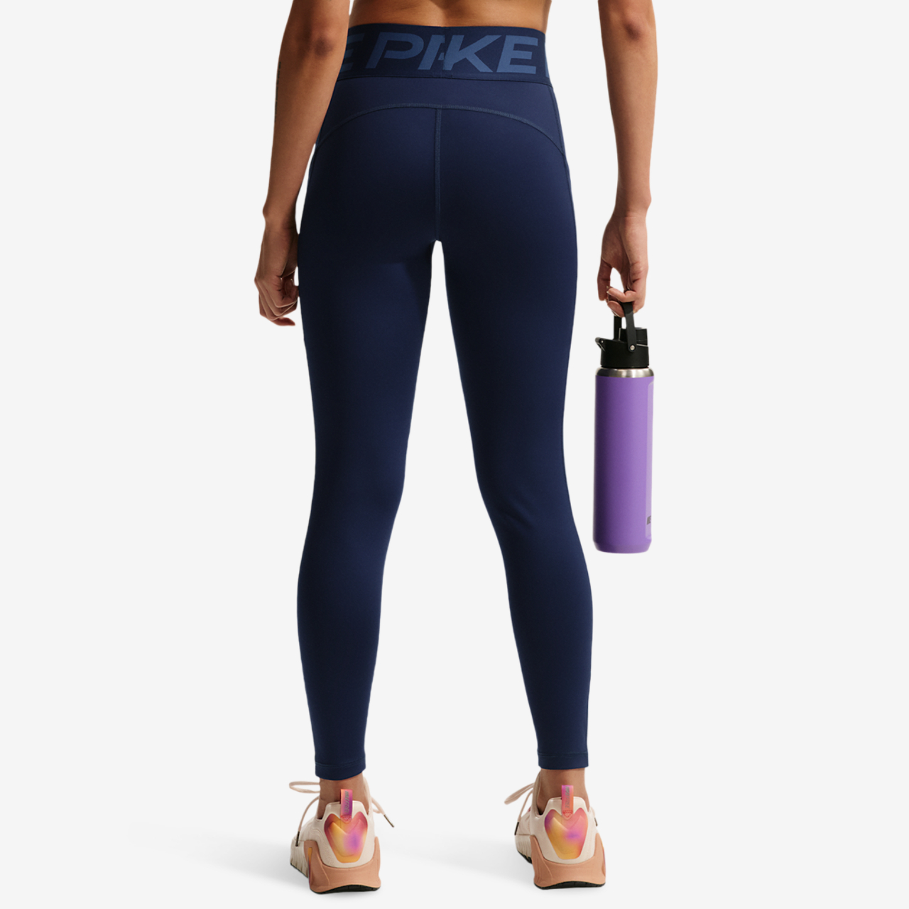 Nike Pro Dri-FIT High Rise SCLPT 7/8 Tights Image 2 of 7. Tap to open photo gallery.
