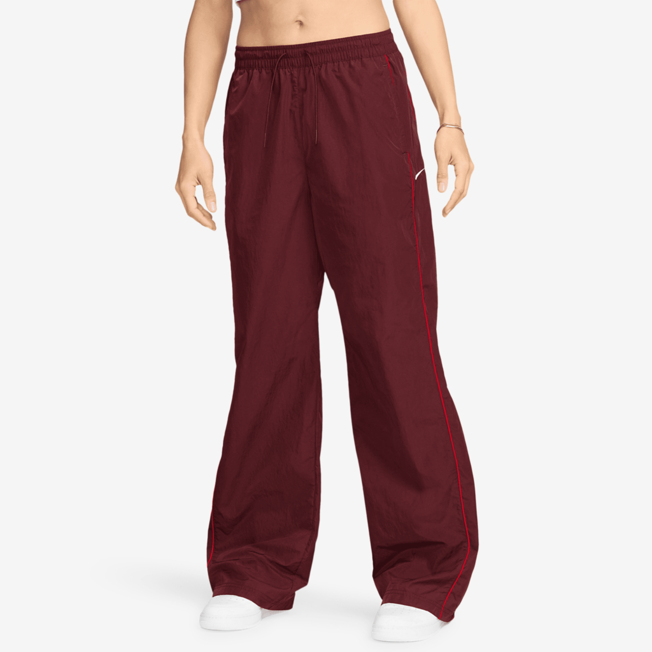 Nike Windrunner Woven HR OH Pants Image 1 of 3. Tap to open photo gallery.