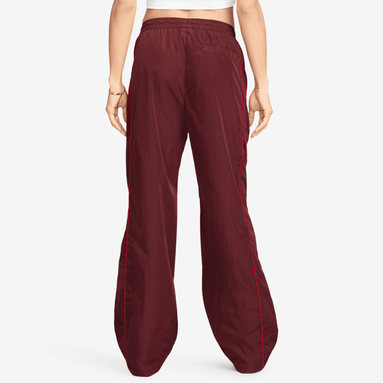 Nike Windrunner Woven HR OH Pants Image 2 of 3. Tap to open photo gallery.