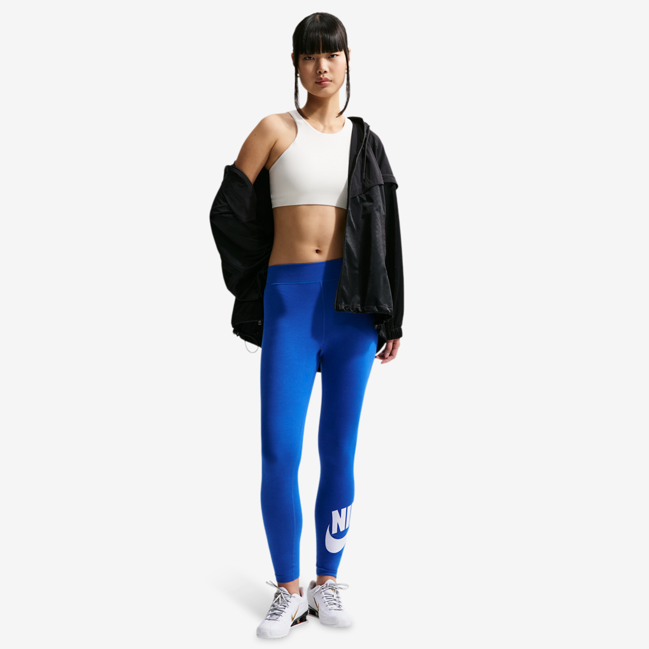 Nike NSW Classic Graphic HR Futura Tights Image 4 of 5. Tap to open photo gallery.