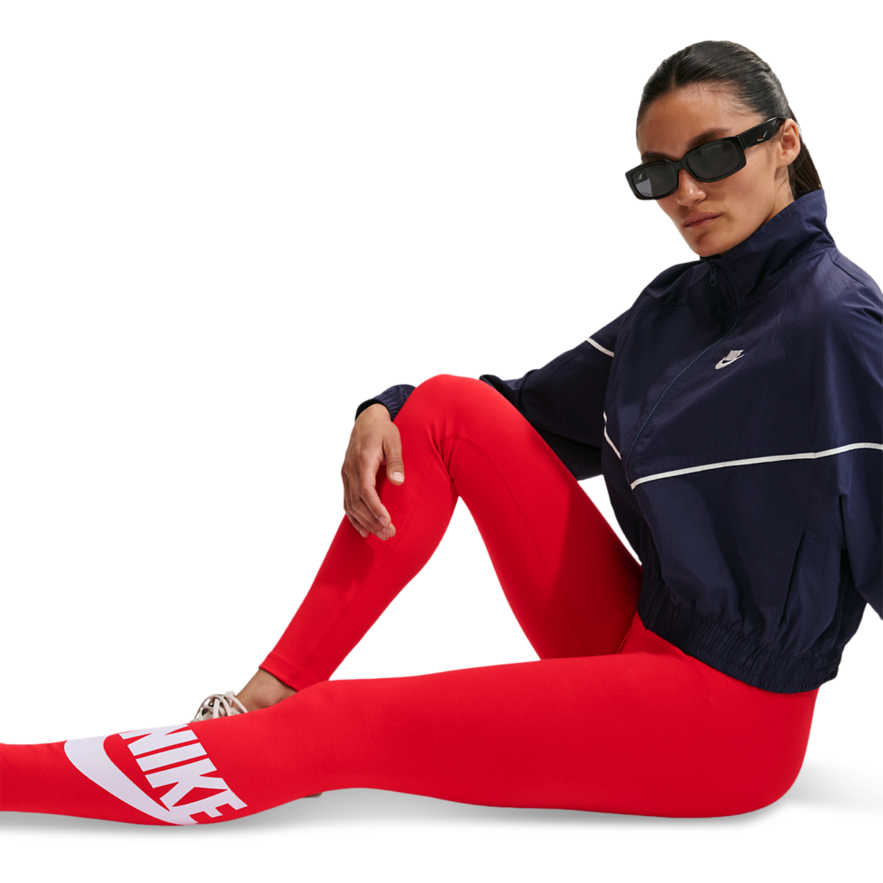 Nike NSW Classic Graphic HR Futura Tights Image 5 of 7. Tap to open photo gallery.