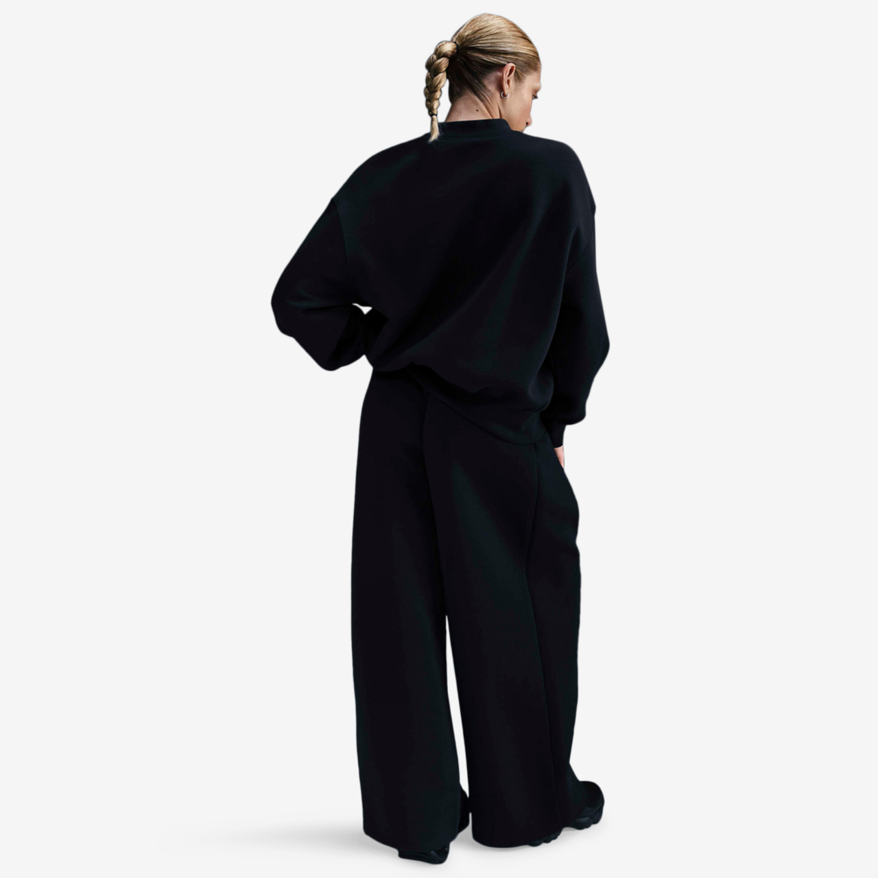 Nike Tech Fleece Oversized Crew Image 5 of 5. Tap to open photo gallery.