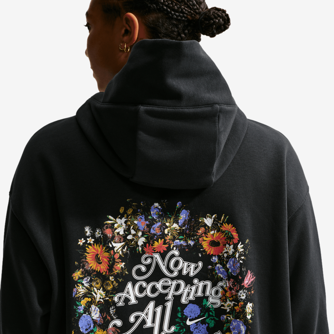 Nike Phoenix Fleece OS Pullover Hoodie Image 2 of 5. Tap to open photo gallery.
