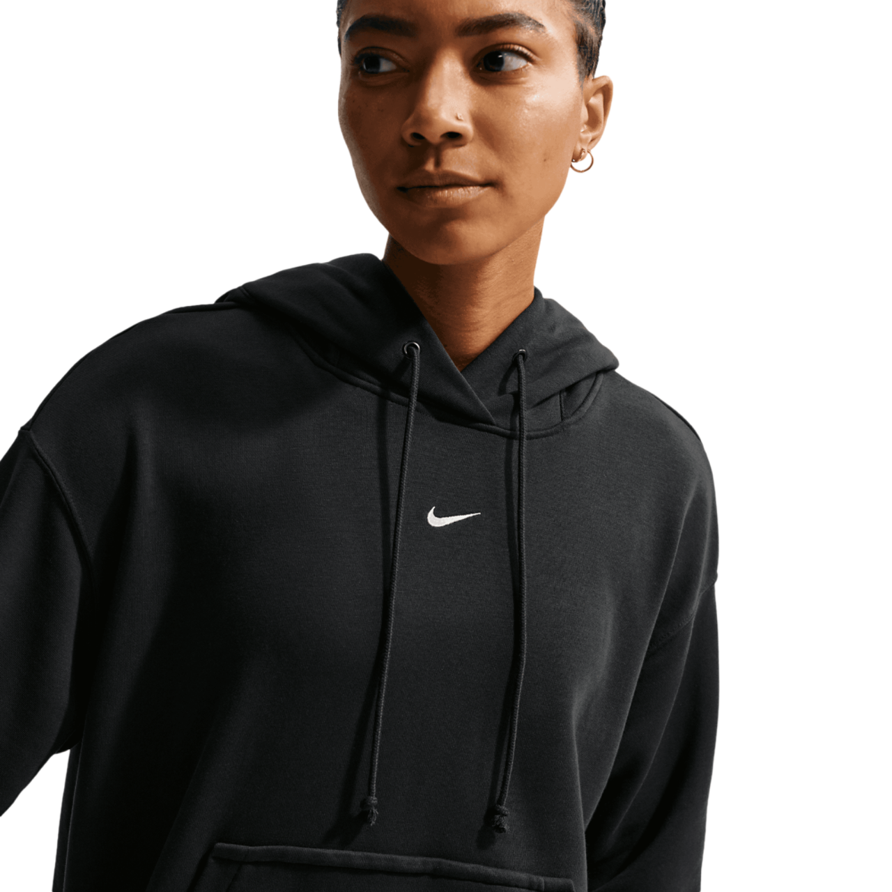Nike Phoenix Fleece OS Pullover Hoodie Image 3 of 5. Tap to open photo gallery.