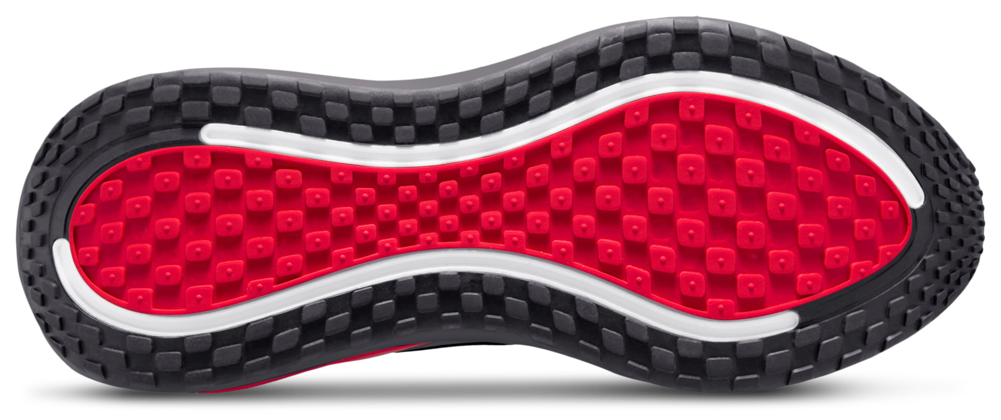Nike Vomero Plus - Black/Gray/Red - Image 4