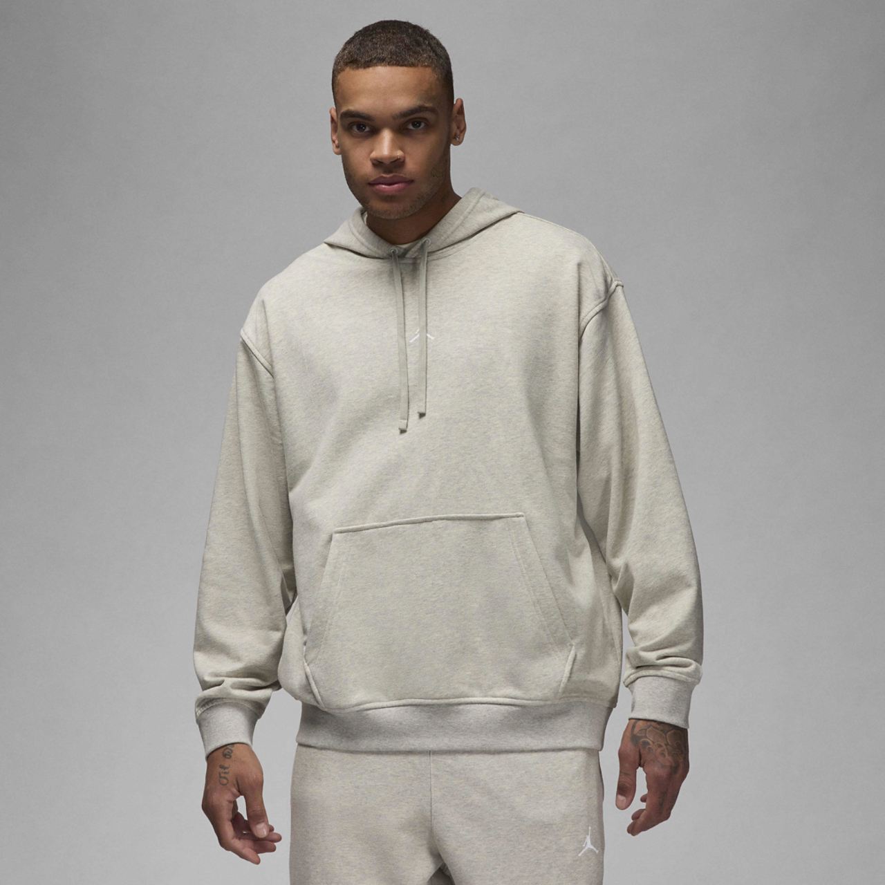 Jordan Dri-FIT Sport Crossover Fleece Pullover Image 1 of 3. Tap to open photo gallery.