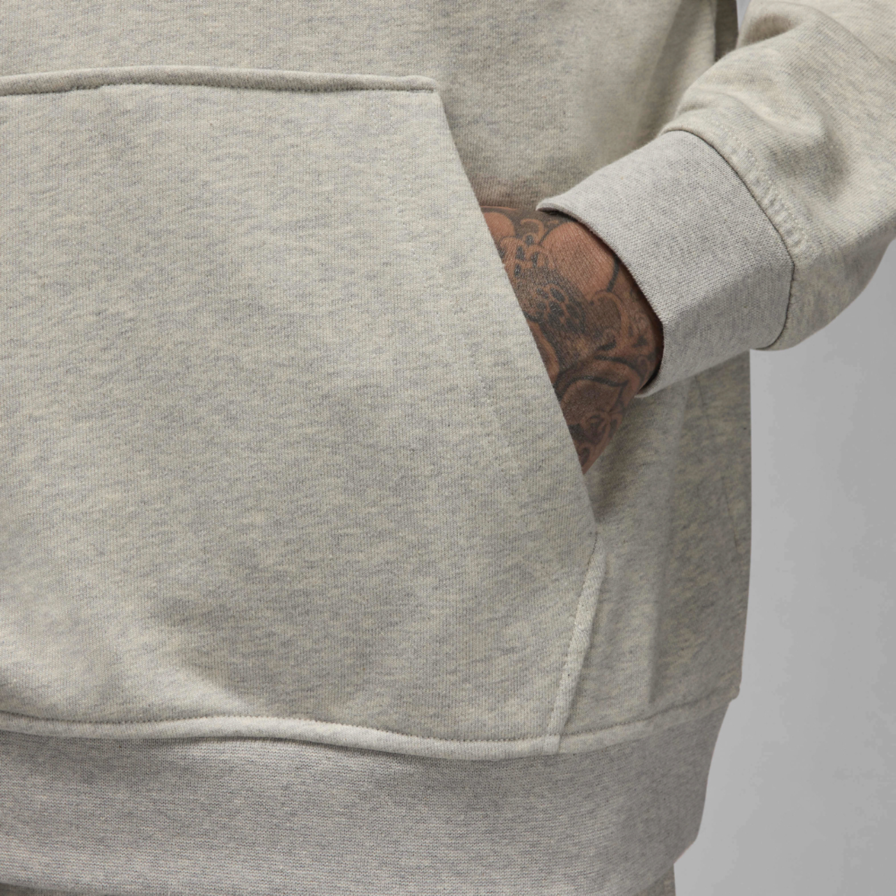 Jordan Dri-FIT Sport Crossover Fleece Pullover Image 3 of 3. Tap to open photo gallery.
