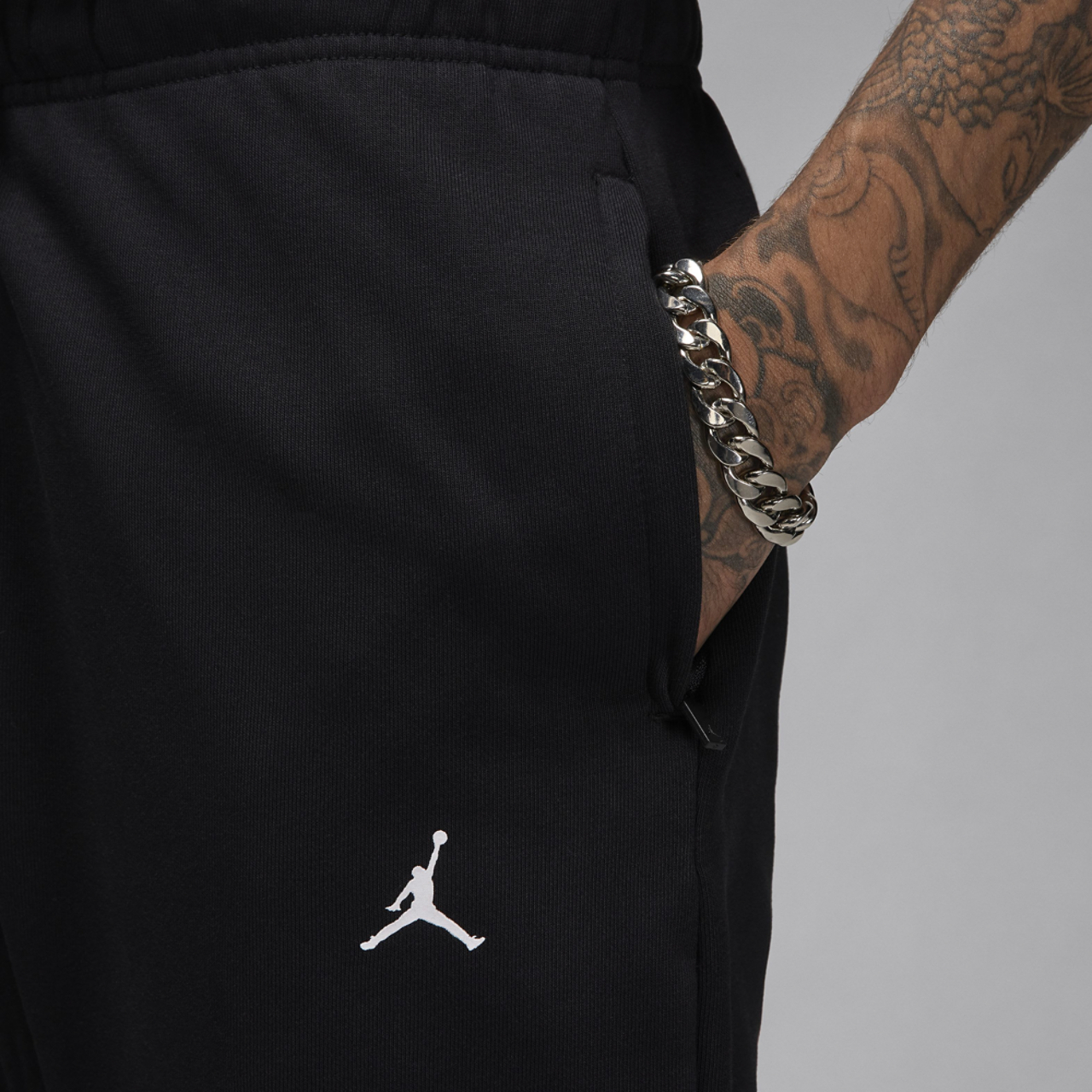 Jordan Dri-FIT Sport Crossover Fleece Pants Image 3 of 4. Tap to open photo gallery.