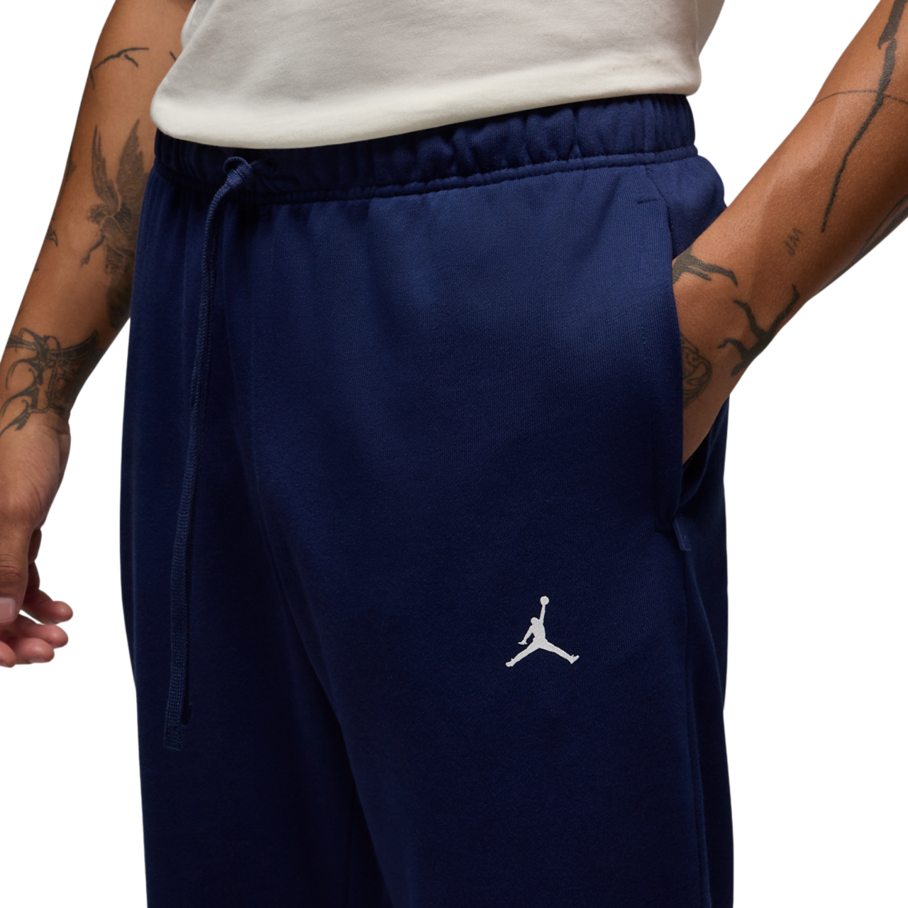 Jordan Dri-FIT Sport Crossover Fleece Pants Image 3 of 4. Tap to open photo gallery.