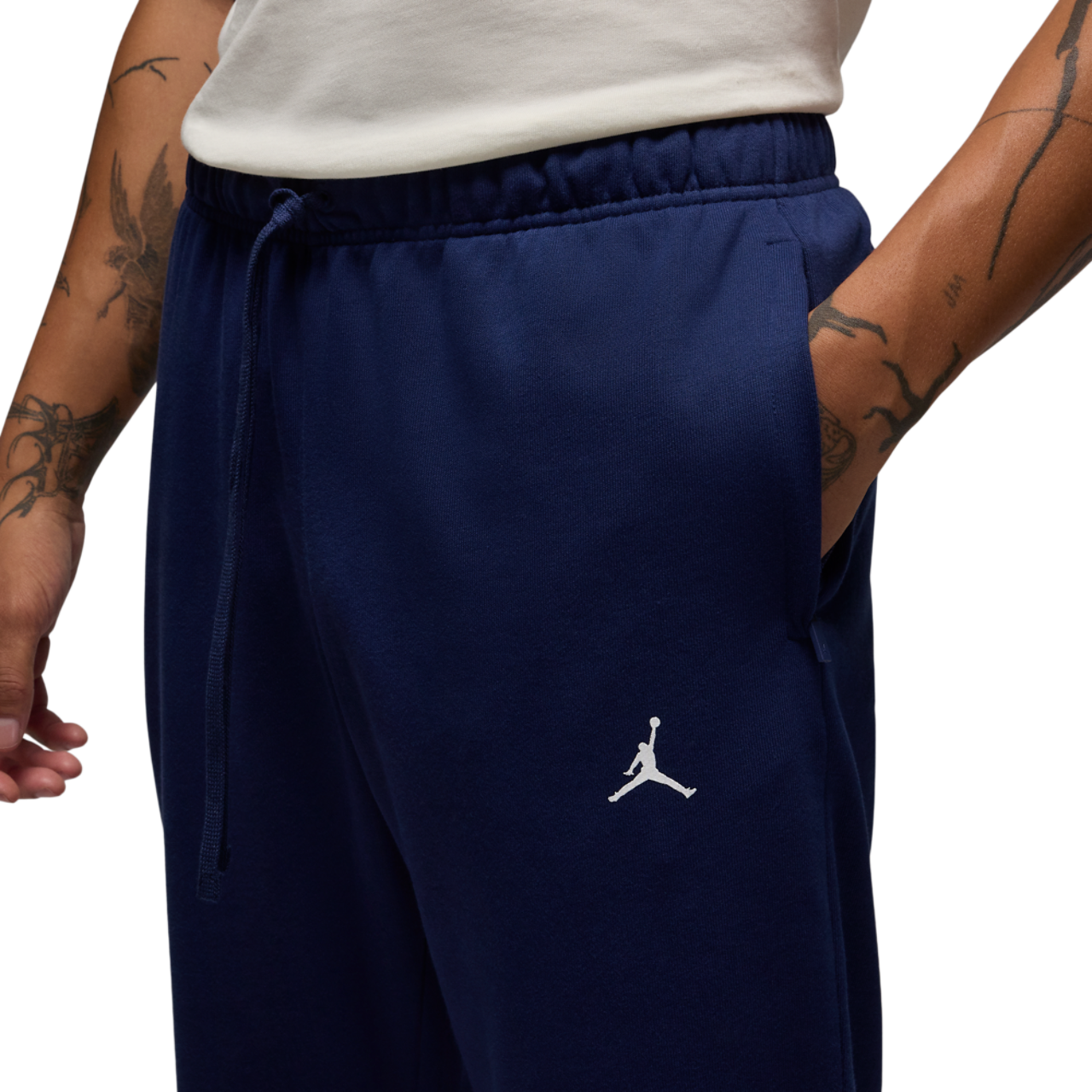 Jordan Dri-FIT Sport Crossover Fleece Pants Image 3 of 4. Tap to open photo gallery.