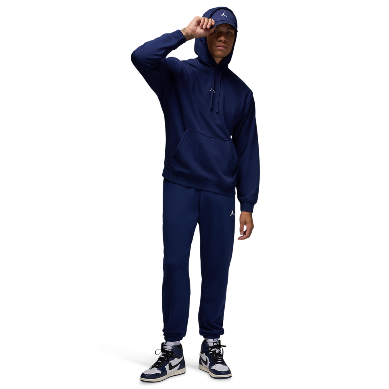 Jordan Dri-FIT Sport Crossover Fleece Pants Image 4 of 4. Tap to open photo gallery.