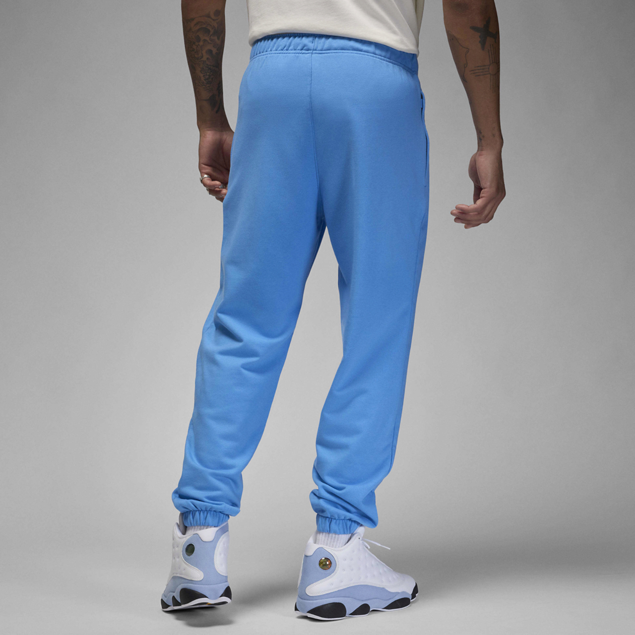 Jordan Dri-FIT Sport Crossover Fleece Pants Image 2 of 4. Tap to open photo gallery.