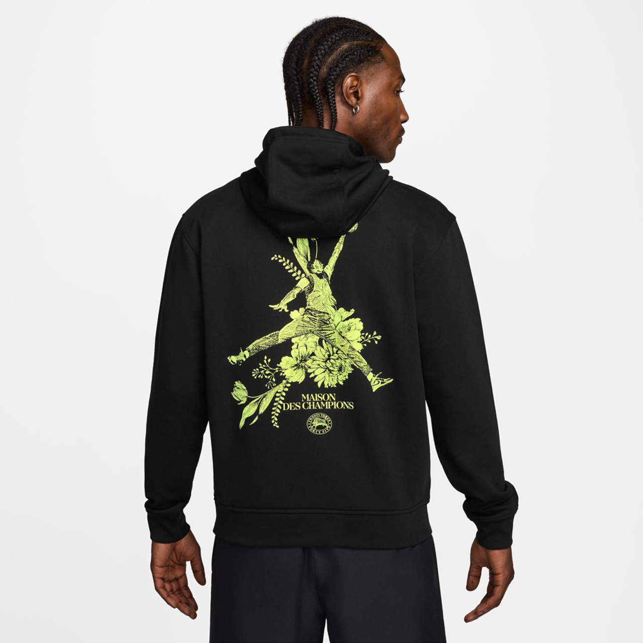 Jordan Dri-FIT Sport Graphic Fleece Pullover Image 2 of 2. Tap to open photo gallery.