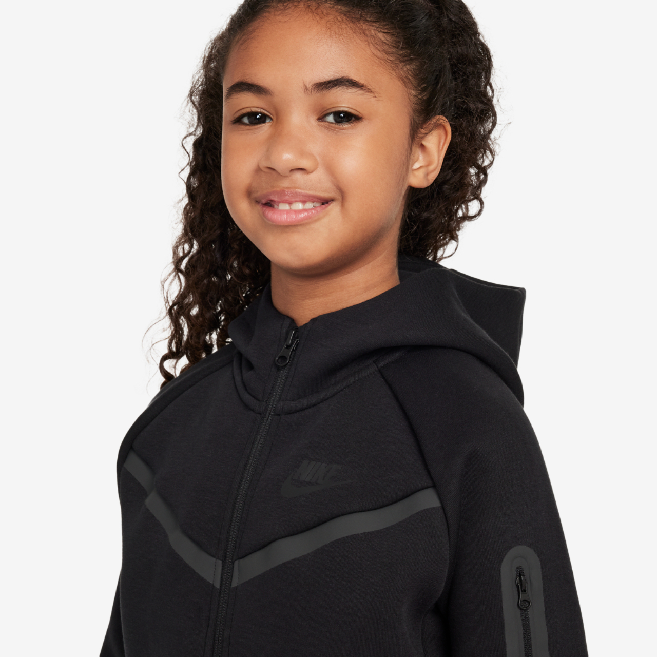 Nike Tech Fleece Full-Zip Hoodie Image 1 of 3. Tap to open photo gallery.