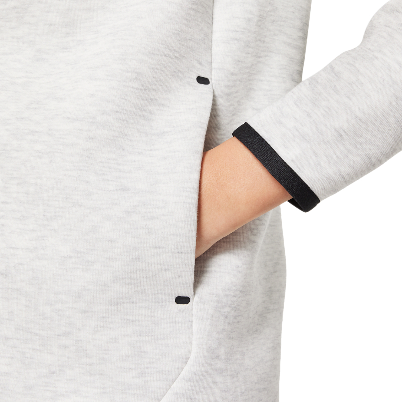 Nike Tech Fleece Full-Zip Hoodie Image 3 of 4. Tap to open photo gallery.