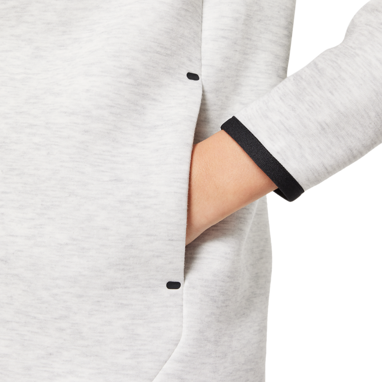 Nike Tech Fleece Full-Zip Hoodie Image 3 of 4. Tap to open photo gallery.