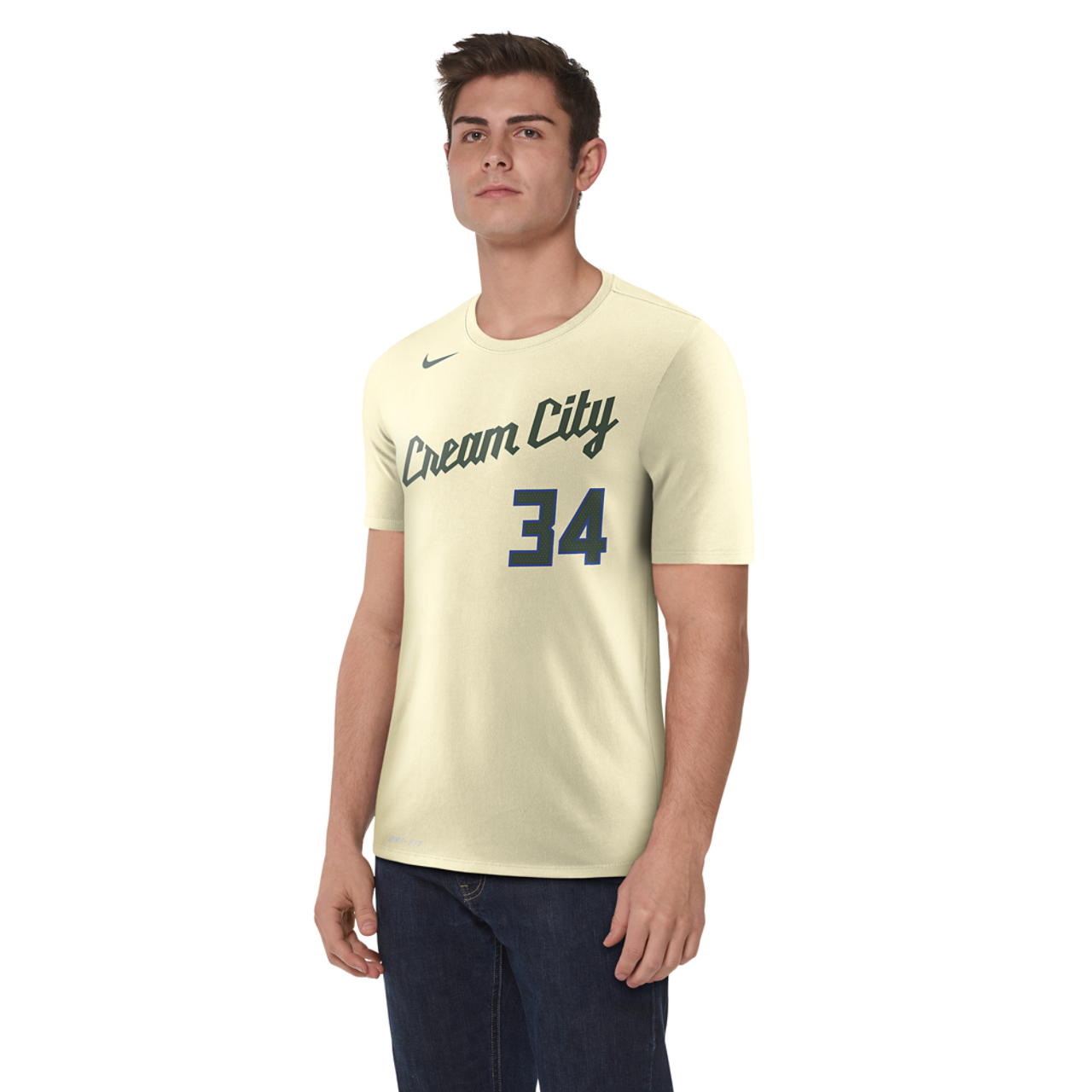Nike NBA Player Name & Number DFCT T-Shirt Image 3 of 4. Tap to open photo gallery.