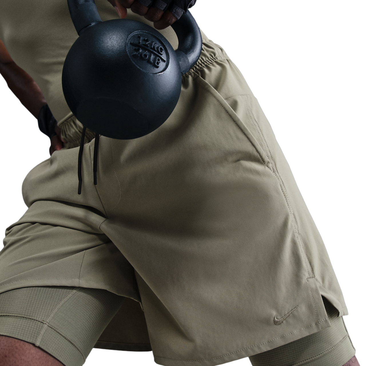 Nike Dri-FIT Unlimited Woven 7 Inch Shorts Image 5 of 11. Tap to open photo gallery.