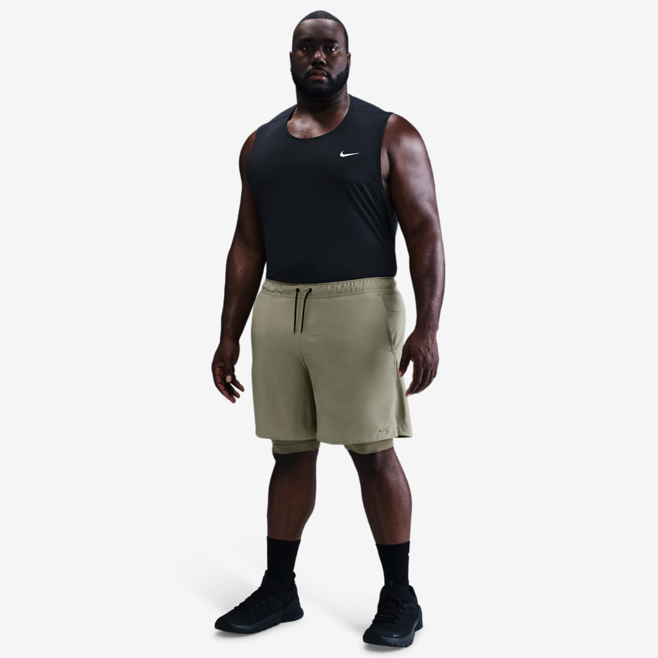Nike Dri-FIT Unlimited Woven 7 Inch Shorts Image 8 of 11. Tap to open photo gallery.
