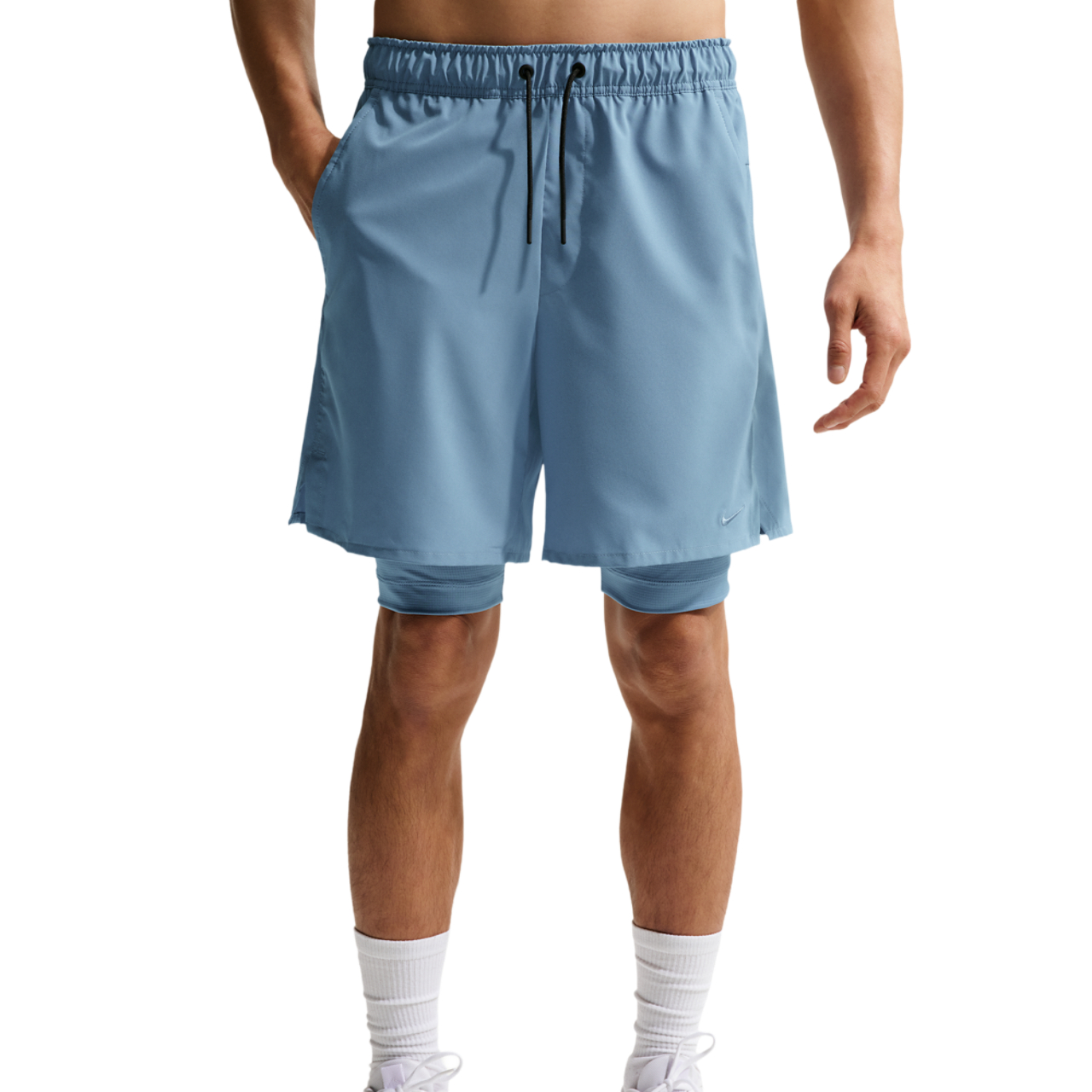 Nike Dri-FIT Unlimited Woven 7 Inch Shorts Image 1 of 3. Tap to open photo gallery.