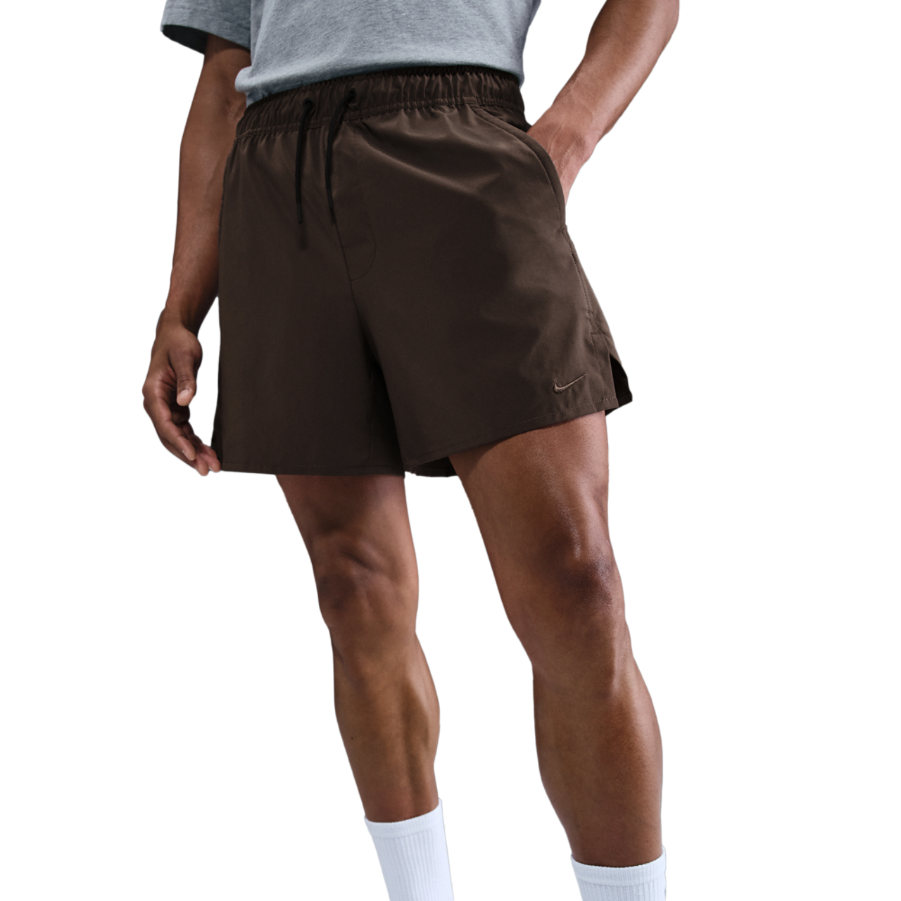 Nike Unlimited 5 Inch Unlined Shorts Image 1 of 3. Tap to open photo gallery.