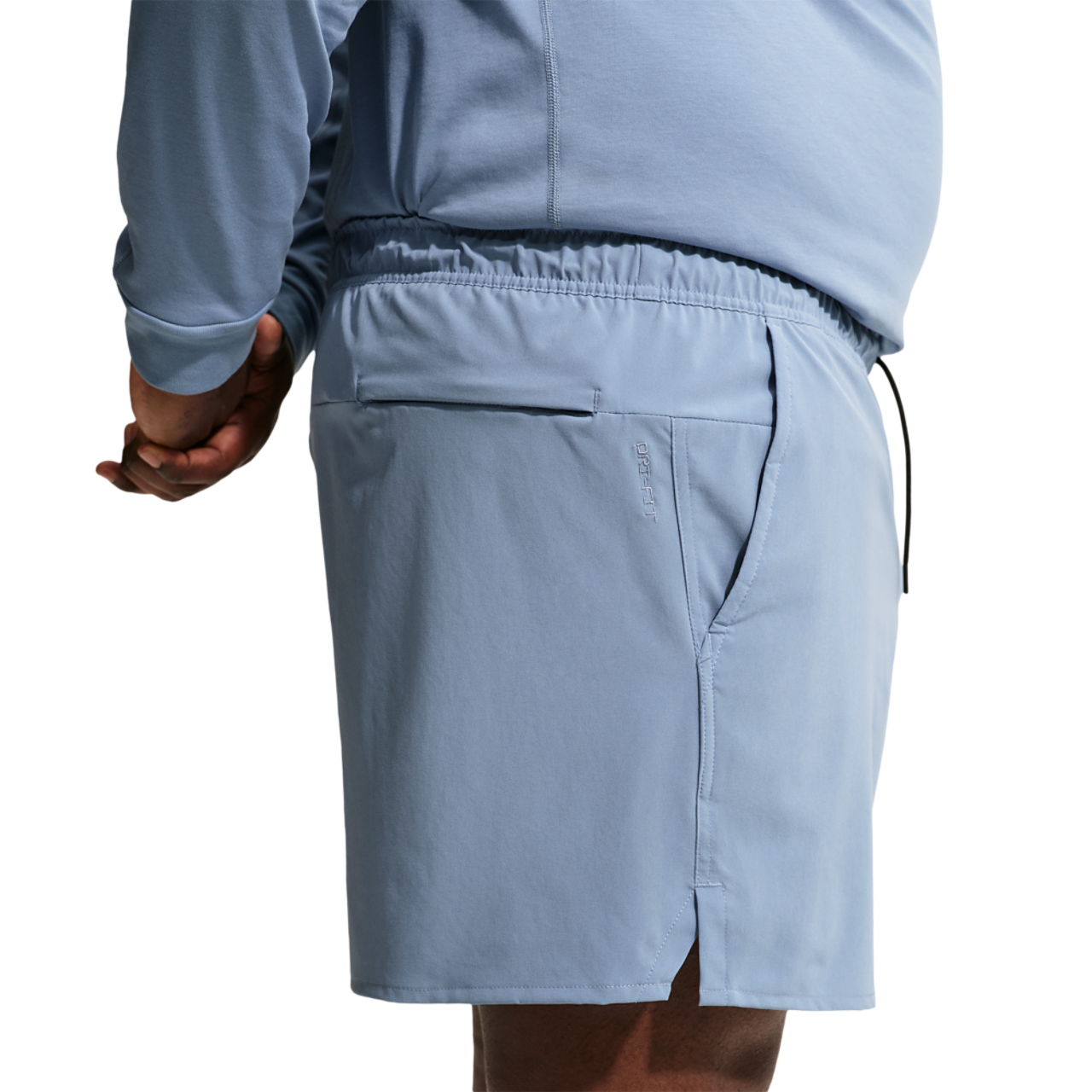 Nike Unlimited 5 Inch Unlined Shorts Image 5 of 10. Tap to open photo gallery.