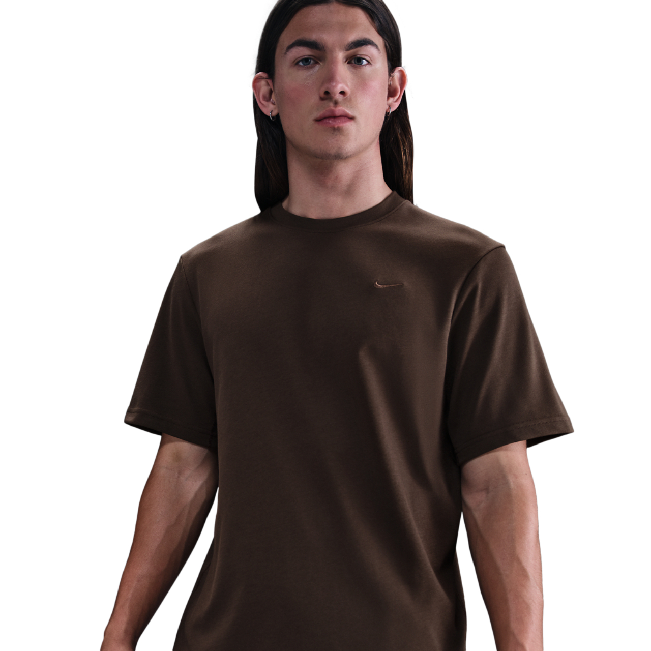 Nike Dri-FIT Primary Statement Short Sleeve T-Shirt Image 1 of 4. Tap to open photo gallery.